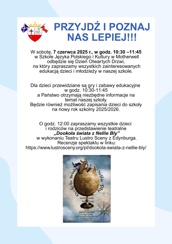 Dzień Otwarty – 7 czerwiec